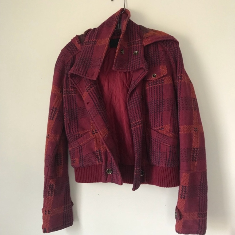 Hurley red jacket